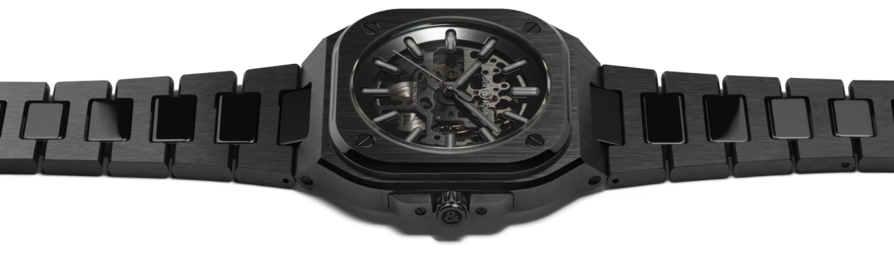 ساعة Ross BR-05 Skeleton Phantom Ceramic