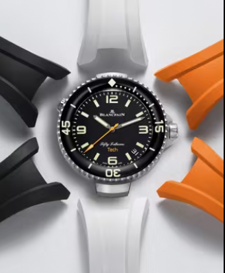 ساعة Fifty Fathoms Tech التصميم العملي